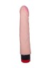 Вибратор с большой розовой головкой ART-Style №1 - 22 см.