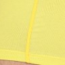 Желтые мужские трусы-боксеры с пришивной брендированной резинкой