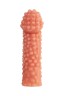 Насадка на фаллос с бугорками Cock Sleeve 004 Size L - 17,6 см.