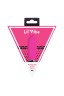 Розовый силиконовый мини-вибратор Lil Swirl - 10 см.