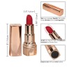 Золотистый вибратор-помада с красным мягким кончиком Hide & Play Rechargeable Lipstick