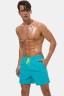Бирюзовые мужские пляжные шорты