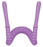 Фиолетовый гибкий фаллоимитатор Intimate Spreader для G-стимуляции